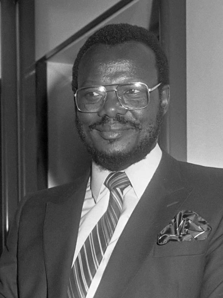 Mangosuthu Buthelezi im Jahr 1983