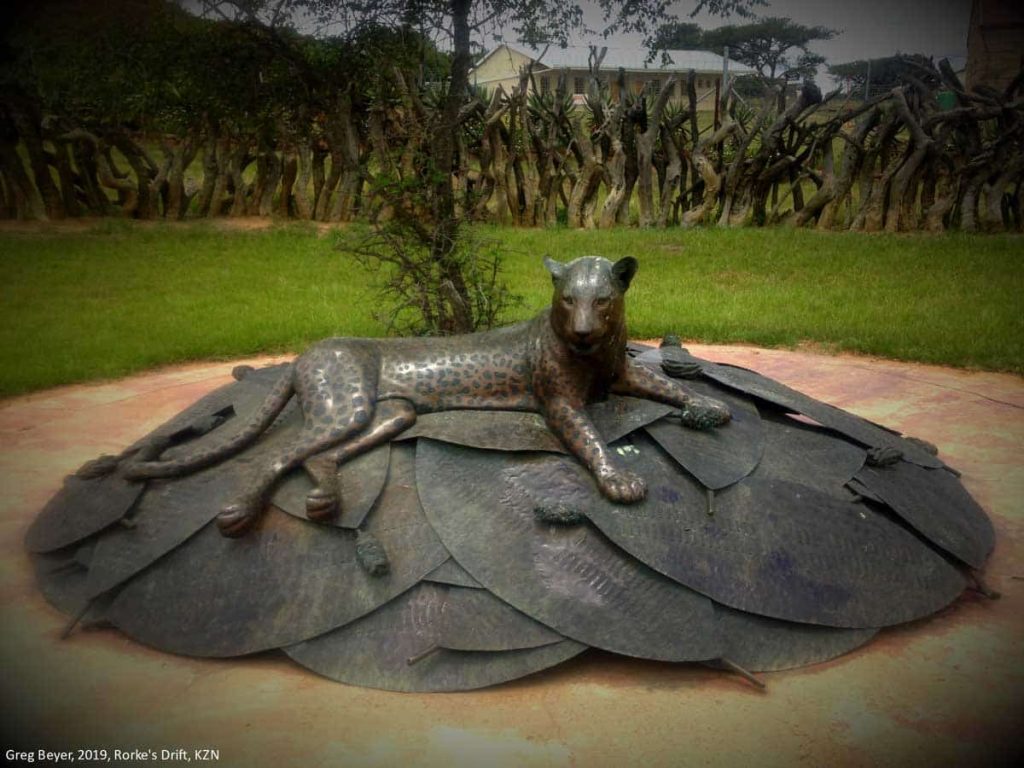 Denkmal für die gefallenen Zulus bei Rorke’s Drift