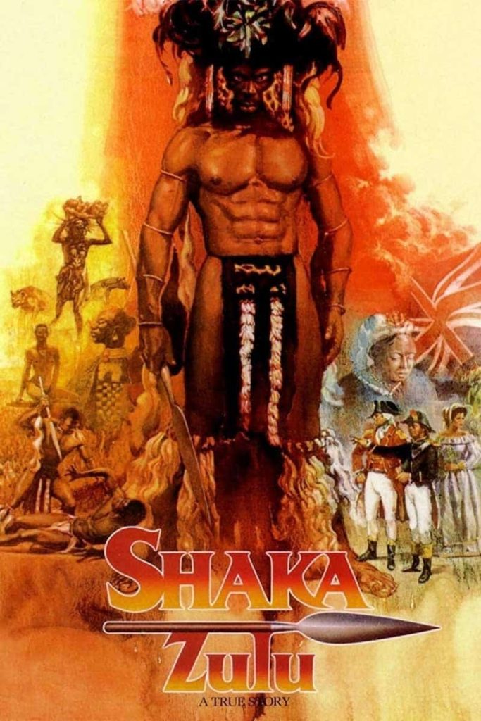 Poster der Miniserie Shaka Zulu von 1986
