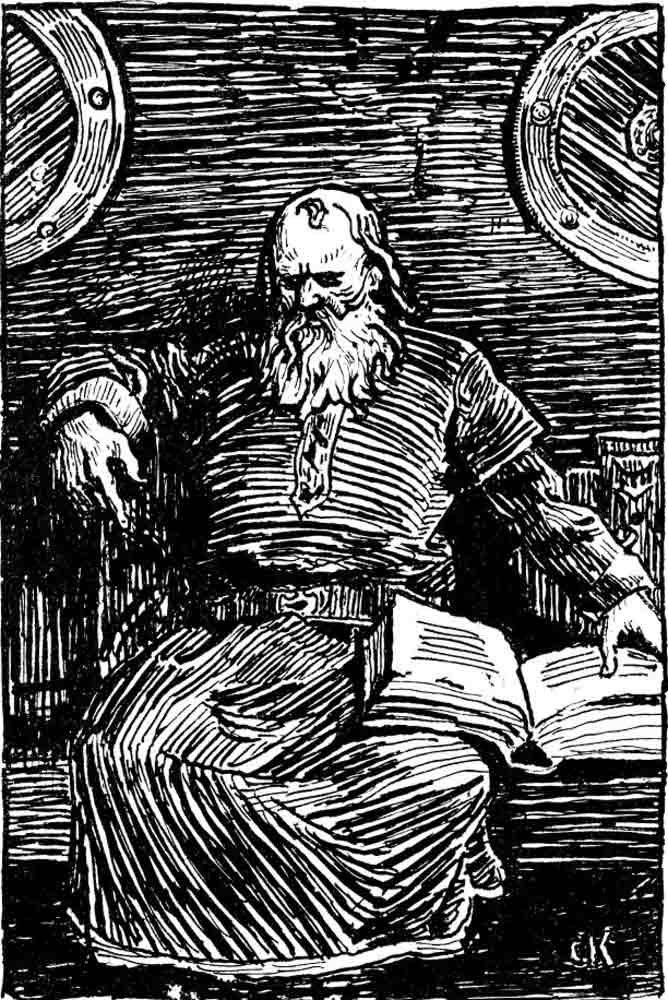 Snorri Sturluson, von Christian Krohg, 1899