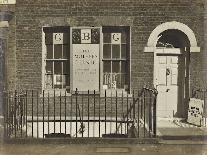 Die erste Geburtenkontrollklinik, Whitfield Street, London