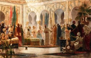 The Court of Abd al-Rahman III (by BomBom, Public Domain)