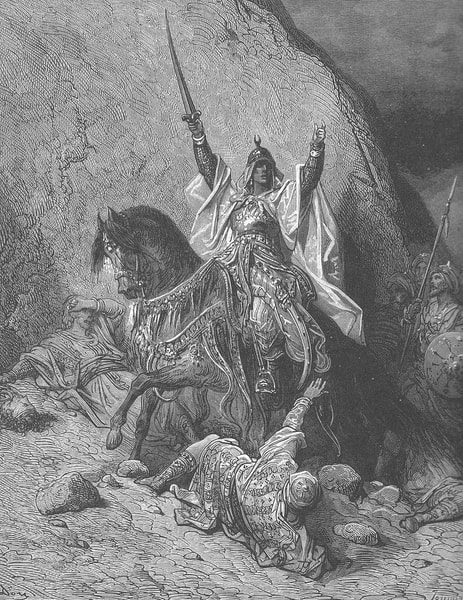 European Depiction of a Victorious Saladin