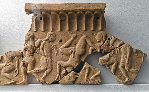 Etruscan Dancers, Acquarossa (by Dan Diffendale, CC BY-NC-SA)
